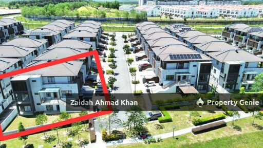THE MULIA RESIDENCES CYBERJAYA 3 STOREY TERRACE  ENDLOT with Land