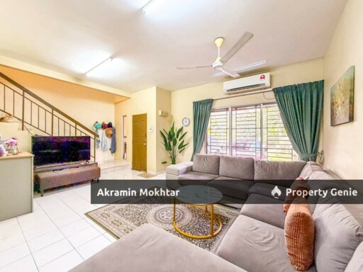 FACING OPEN! Double Storey Terrace Jalan Alam Suria, Puncak Alam