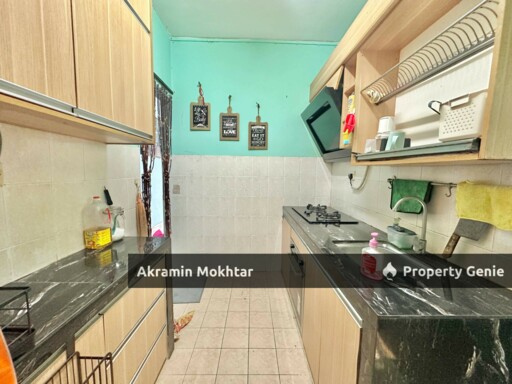 Corner Unit & Partially Furnished | Apartment Puchong Permata 1, Puchong Permai