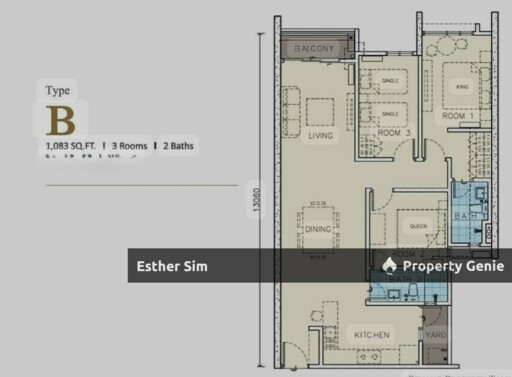 Metropol Condominium, Bandar Perda Bukit  Mertajam [High-Floor Corner]