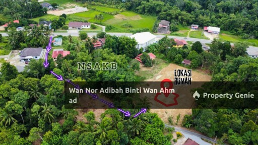 SEMI D 1 TINGKAT DEKAT JALAN UTAMA KG PERIOK CHABANG 4 - KOTA BHARU