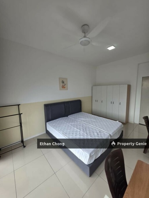 Fully Furnished Partition Room (Male Unit) for Rent at Nadayu 801, Shah Alam