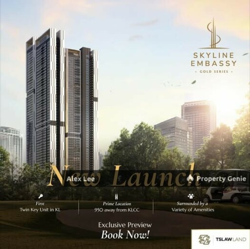 For sale l Skyline Embassy @ KLCC (Embassy Row) most convenient place in to living KLCC