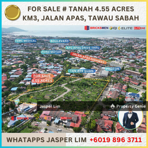 Development Land 4.55 Acres Tawau