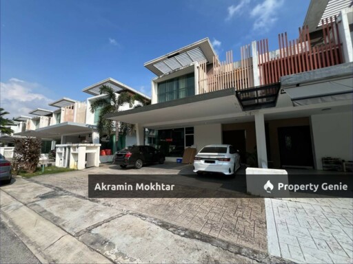 FREEHOLD & FULLY FURNISHED | 2 STOREY SEMI D, CASSIA @ GARDEN RESIDENCE, CYBERJAYA.