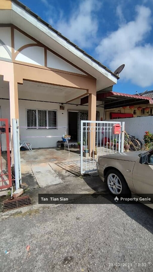 (S053) 1 Storey Teres For Sale @ Tmn Merdeka Jaya Melaka Good location murah cheap Non Bumi