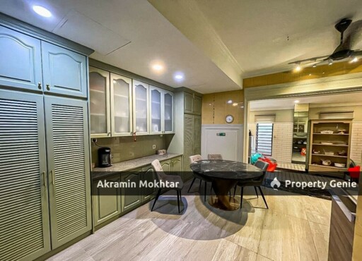 Freehold, CornerLot, Renovated & Partially Furnished | 2-Storey Bungalow Kampung Datuk Keramat KL.
