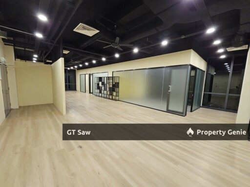 Partial Fitted Ekocheras Office Unit Connected to MRT Station for Rent