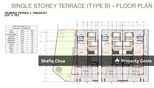 Rumah Baru Teres Setingkat Di Lorong Pipit, Teluk Panglima Garang
