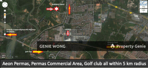 Permas Land For Sale