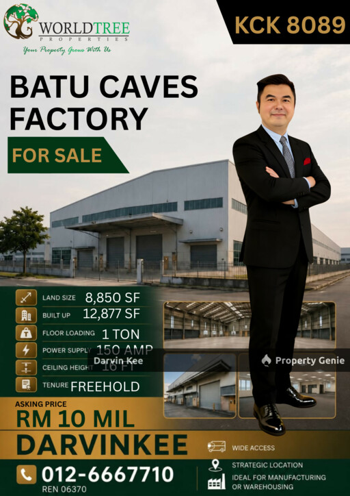 BATU CAVES NEW FACTORY FOR SALE