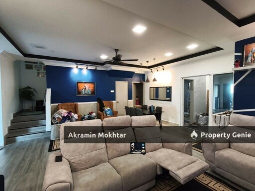 FULLY RENOVATED | LAKE VIEW SEMI-D CLUSTER 2 TINGKAT @ TAMAN DESIRAN BAYU, PUCHONG
