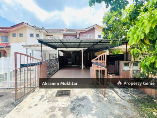 Freehold, Facing Open, Partially Furnished & Extended | Double Storey Terrace Taman Puchong Utama PU 10 Puchong