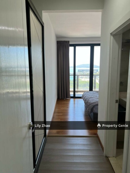 Jesselton Residence Condo for Rent Sea View 3Bed 3Bath, Cozy Fully Furnished, near Suria Mall Kota Kinabalu City Centre