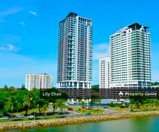 Bay Suites Waterfront Sea View Condo, 2Bed 2Bath, Kota Kinabalu City Centre, Sabah