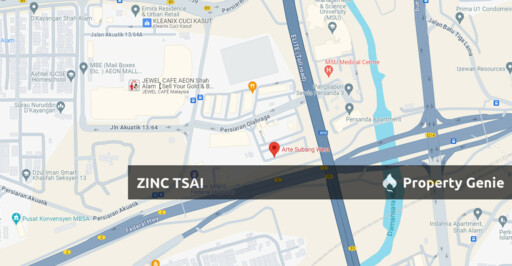 Arte Subang West🔥Save RM 140,900🔥6 mins drive to LRT Glenmarie Station🔥8 mins drive to AEON Mall Shah Alam & Stadium Shah Alam