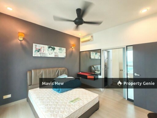 For Rent, Tropez Residence @Danga Bay, 1 Carpark, Fully Furnished