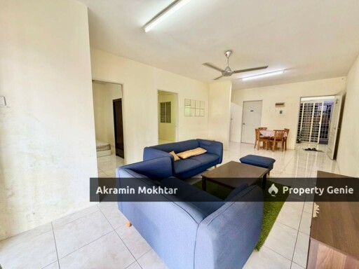 Renovated & 1 Covered Parking | Lakeview Apartment, Taman Jasa Perwira, Batu Caves