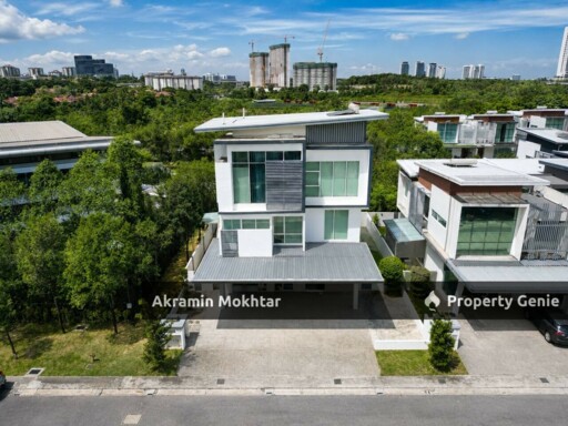 FREEHOLD & FACING OPEN | CORNER 3 STOREY BUNGALOW, EVERGREEN @ GARDEN RESIDENCE, CYBERJAYA.