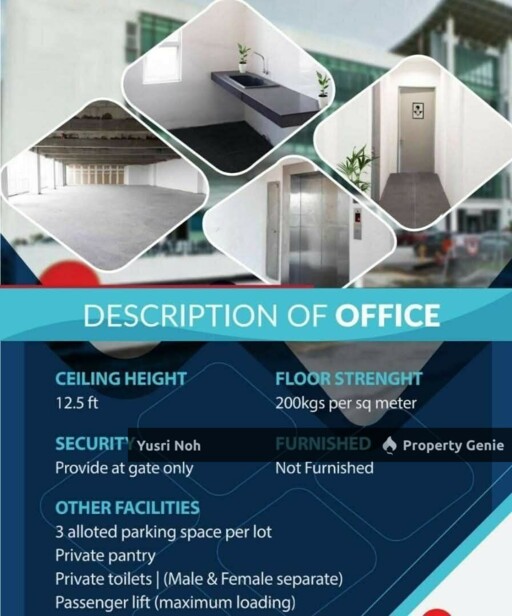 4 STOREY OFFICE SPACE TAMAN PERINDUSTRIAN SIME UEP SUBANG JAYA