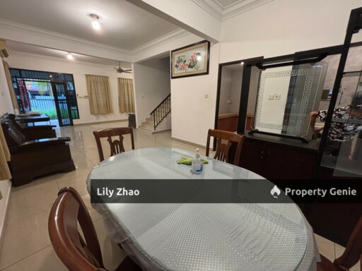 Semi Detached Landed House, 4Bed 3Bath Furnished, Spacious, Big Land, Taman BDC, Kolombong, Kota Kinabalu.