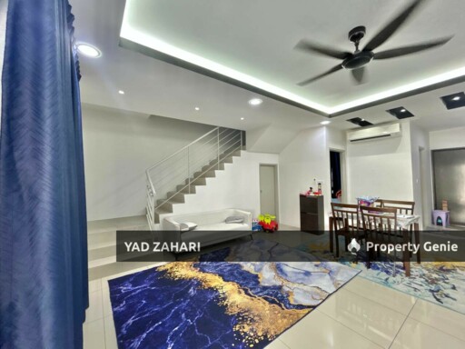 Rentak Perdana, LBS Alam Perdana, Puncak Alam | 2-Storey Terrace 4 Bedrooms | RM450K - Semi Furnished with Good Condition and Gated Guarded