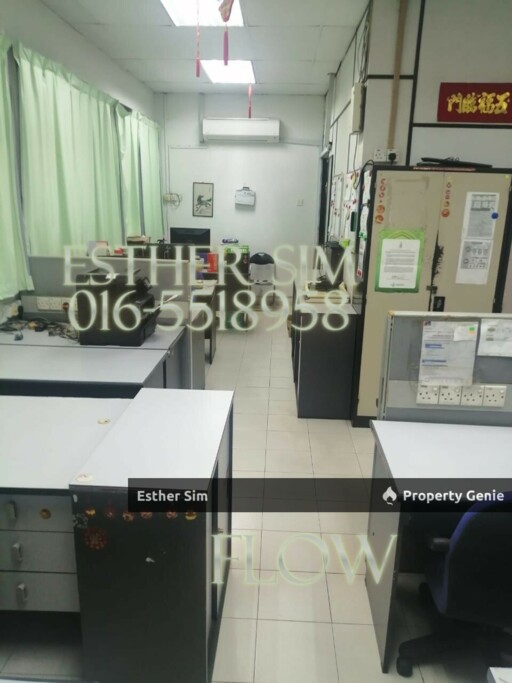 Freehold 1.5 Storey Semi-D Factory For Rent & Sale @ Juru Industrial Area, Bukit Minyak, near Penang Bridge, Highway.