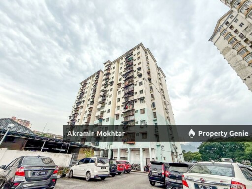 Bumi Lot & 1 Parking | Apartment Kenanga Sari, Keramat