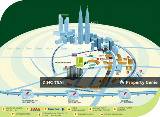 D'Pines Condominium_Corner Lot {Save RM 75,000} 3 mins Drive to Cempaka LRT Station_10 mins Drive to Ampang Point Shopping Centre