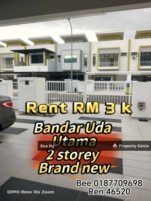 Bandar Uda Baru Brand new 25x75 2 storey terrace