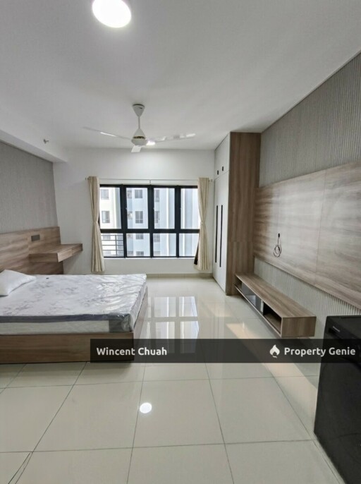 (Studio) Astrum Ampang, Walk 150m to LRT Jelatek. Fully Furnished with Modern Design