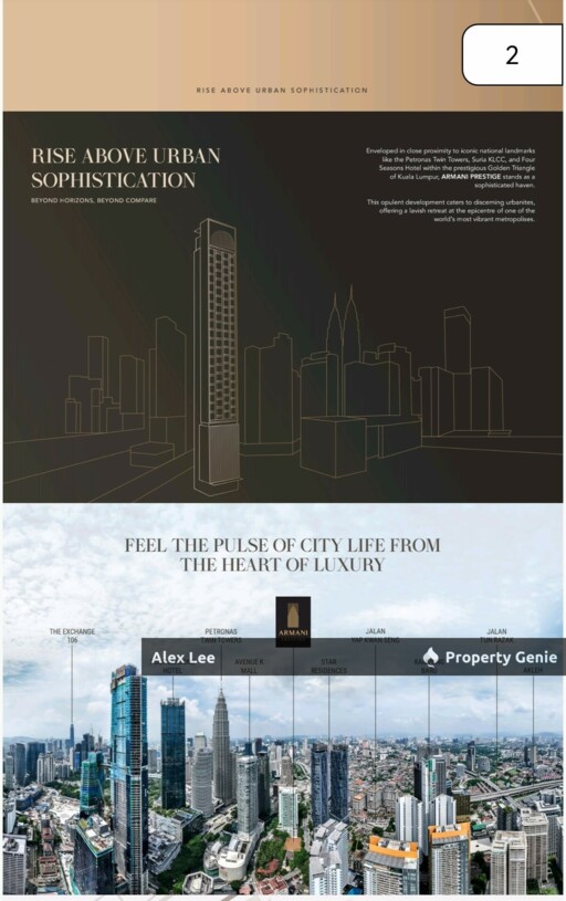 Armani Prestige @ KLCC for Sale | High-Yield Airbnb Investment with 5 star Hotel Management