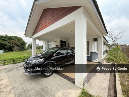 FREEHOLD, PARTIALLY FURNISHED & TANAH LUAS 107×80 | 1 Storey Bungalow, Mahkota Hills, Seksyen 18 Bandar Tasik Senangin, Lenggeng
