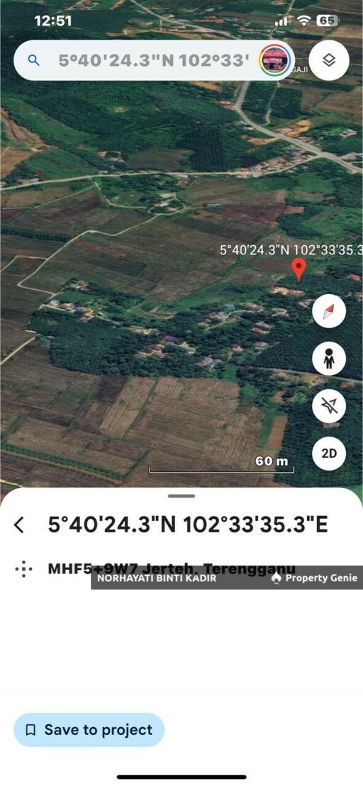 (HOT AREA, BEBAS BANJIR) LOT BANGLO GONG DASAR, BESUT