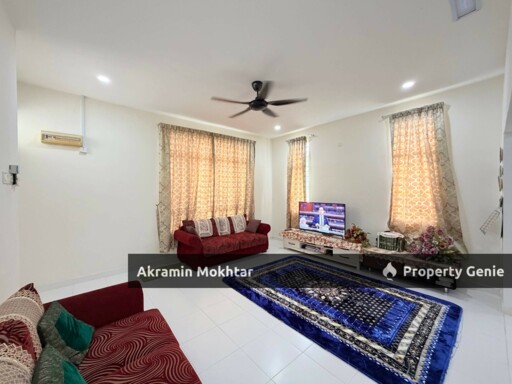 FREEHOLD, PARTIALLY FURNISHED & TANAH LUAS 107×80 | 1 Storey Bungalow, Mahkota Hills, Seksyen 18 Bandar Tasik Senangin, Lenggeng
