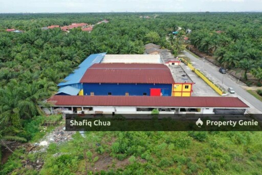 Land with Warehouse Factory Jenjarom, Kuala Langat, Selangor For Sale