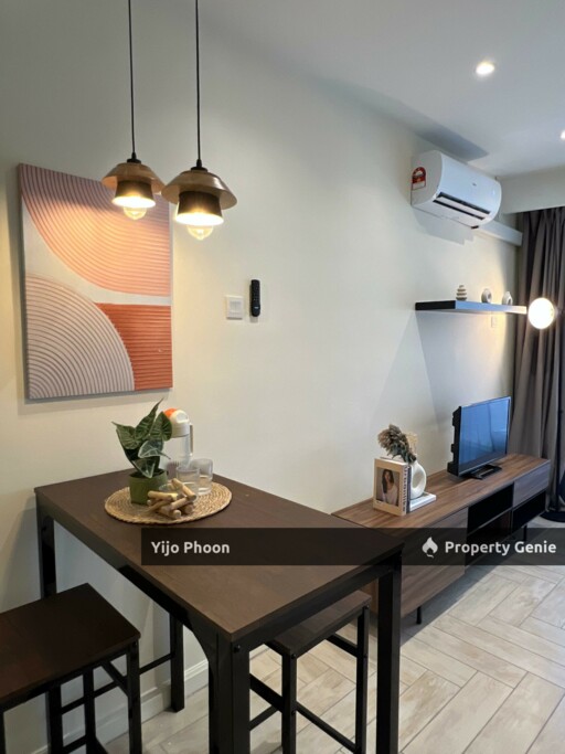 Crown Tower/Block E Furnished Studio Unit with Nice View for Sale