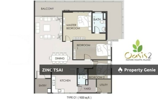 Oasis 2🔥Save RM 139,000🔥End Lot🔥8 mins drive to MRT Stadium Kajang🔥6 mins drive to Plaza Metro Kajang