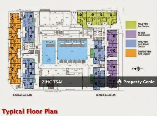 Ascenda Residences🔥Save RM 45,000🔥3 mins drive to LRT Wangsa Maju Station🔥5 mins drive to Setapak Central Mall