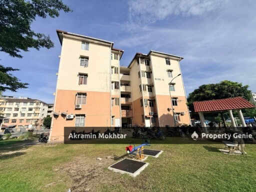 FREEHOLD, LEVEL 2 & 1 PARKING | Pangsapuri Rimau Perdana, Taman Bukit Kemuning, Shah Alam