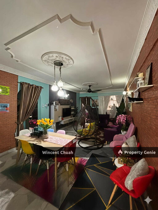 Spacious Fully Furnished Apartment Medan Intan Setapak For Rent