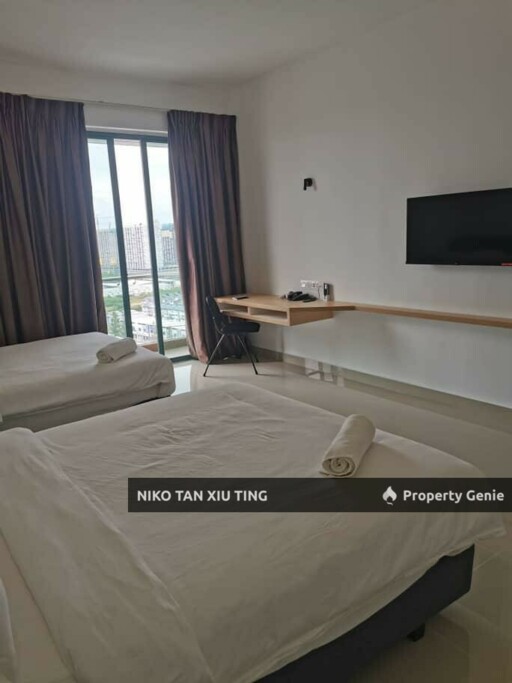 Swan Garden Residence, Studio with Balcony Apartment Kota Syahbandar Melaka
