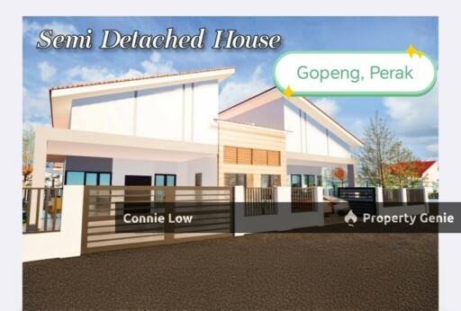 Gopeng Full Loan New Single Storey SemiD Perak high ceiling