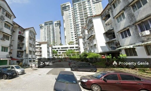 Full Loan Flat For Sale @Happy Garde @NSK @Kuchai Lama @MRT @KL