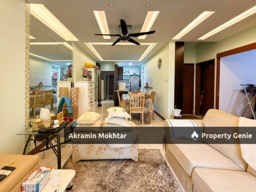 RENOVATED, PARTIALLY FURNISHED & 2 PARKING | Metropolitan Square, Damansara Perdana