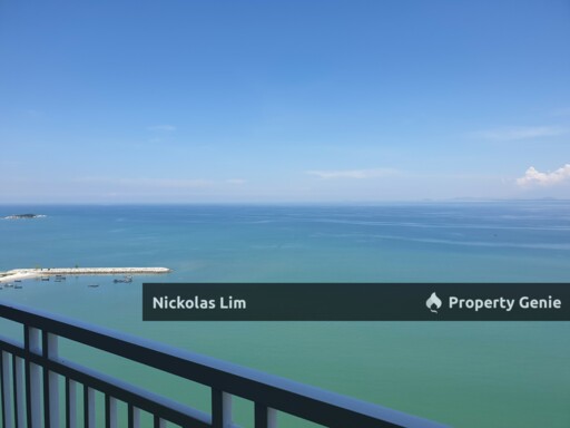 Quayside, full seaview unit, 1 bedrooms, Tanjung Tokong, Penang