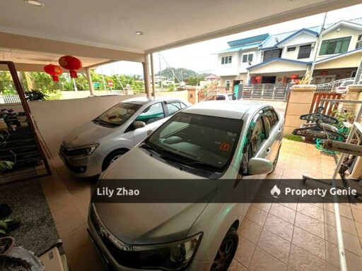2-Storey Terrace House for Rent, 4 Rooms 3 Bath, Furnished, 2,544 Sqft, Taman Hungab, Noosob, Penampang, Kota Kinabalu, Sabah