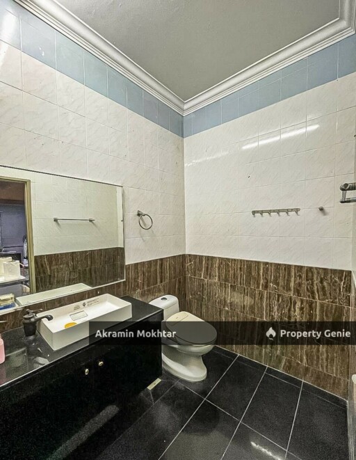 Freehold, CornerLot, Renovated & Partially Furnished | 2-Storey Bungalow Kampung Datuk Keramat KL.