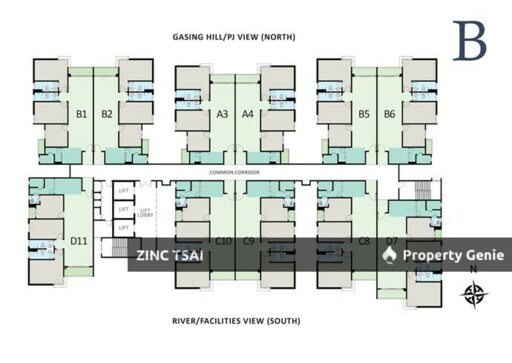 Riverville Residences {Save RM 223,530} 10–15 mins to LRT/Monorail/MRT & Mid Valley