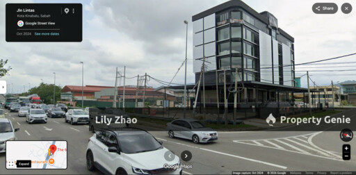 Ground Floor Showroom for Rent, Road Frontage 1,947 sqft, Corner Lot, The 6 Storey Stand Alone Building, Next to Lucy Kitchen📍Kolombong, Kota Kinabalu, Sabah